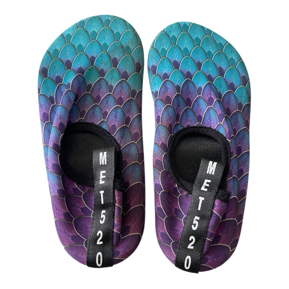 Met 520 Water Shoes Aqua Socks Purple And Turquoise Quick-Dry Size 36/37US 6/6.5